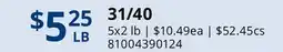 Restaurant Depot 52.45cs offer