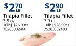 Restaurant Depot Tilapia Fillet offer