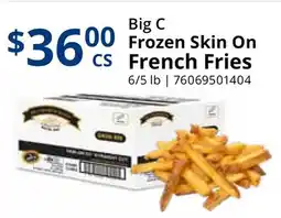Restaurant Depot Big C Frozen Skin On French Fries offer