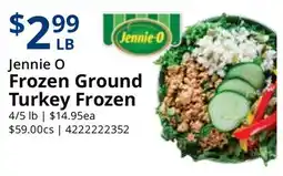 Restaurant Depot Jennie-O Frozen Ground Turkey Frozen offer