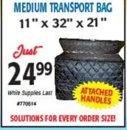 Restaurant Depot MEDIUM TRANSPORT BAG offer