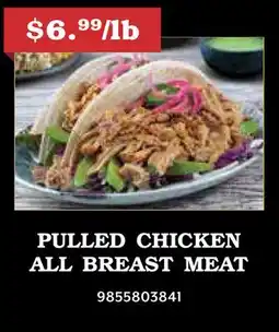 Restaurant Depot PULLED CHICKEN ALL BREAST MEAT offer