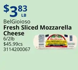 Restaurant Depot BelGioioso Fresh Sliced Mozzarella Cheese offer
