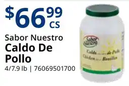 Restaurant Depot Sabor Nuestro Caldo De Pollo offer