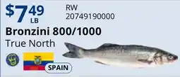 Restaurant Depot Bronzini 800/1000 offer
