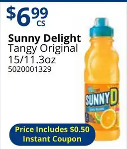 Restaurant Depot Sunny Delight Tangy Original offer