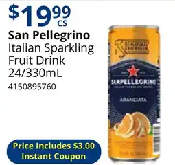 Restaurant Depot San Pellegrino Italian Sparkling Fruit Drink offer