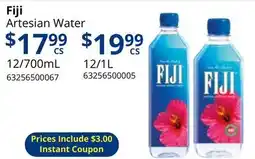 Restaurant Depot Fiji Artesian Water offer