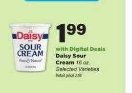 Stater Bros Daisy Sour Cream offer