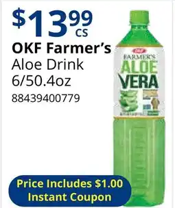 Restaurant Depot OKF Farmer's Aloe Drink offer