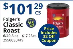 Restaurant Depot Folger's Classic Roast offer