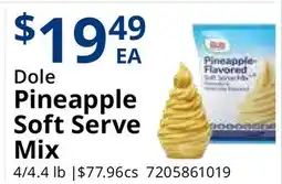 Restaurant Depot Dole Pineapple Soft Serve Mix offer