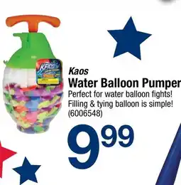 Ace Hardware Kaos Water Balloon Pumper offer