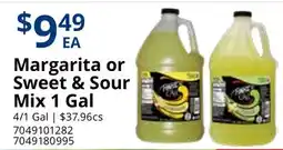 Restaurant Depot Margarita or Sweet & Sour Mix offer
