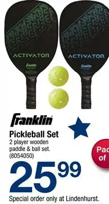 Ace Hardware Franklin Pickleball Set offer