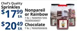 Restaurant Depot Chef's Quality Sprinkles offer