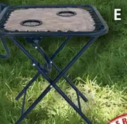 Ace Hardware Square Oxford Fabric Bungee Side Table offer