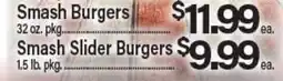 Angelo Caputo's Fresh Market Smash Burgers, Smash Slider Burgers offer