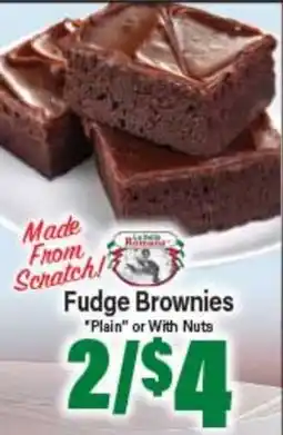 Angelo Caputo's Fresh Market Fudge Brownies offer