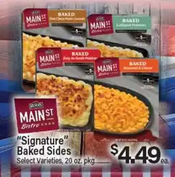 Angelo Caputo's Fresh Market Signature Baked Sides offer