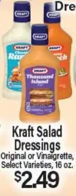 Angelo Caputo's Fresh Market Kraft Salad Dressings offer