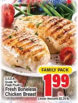Angelo Caputo's Fresh Market Fresh Boneless Chicken Breast offer