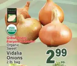 Angelo Caputo's Fresh Market Organic Sweet Vidalia Onions offer