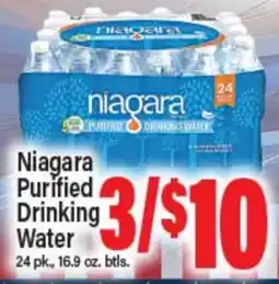 Angelo Caputo's Fresh Market Niagara Purified Drinking Water offer