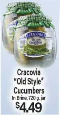 Angelo Caputo's Fresh Market Cracovia Old Style Cucumbers offer