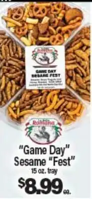 Angelo Caputo's Fresh Market Game Day Sesame Fest offer
