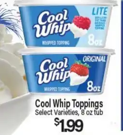 Angelo Caputo's Fresh Market Cool Whip Toppings offer