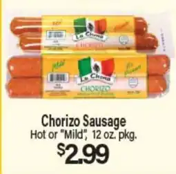 Angelo Caputo's Fresh Market Chorizo Sausage offer
