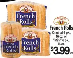 Angelo Caputo's Fresh Market French Rolls offer