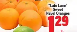 Angelo Caputo's Fresh Market Late Lane Sweet Navel Oranges offer