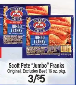 Angelo Caputo's Fresh Market Scott Pete Jumbo Franks offer