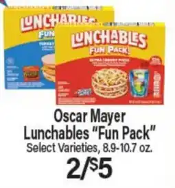 Angelo Caputo's Fresh Market Oscar Mayer Lunchables Fun Pack offer