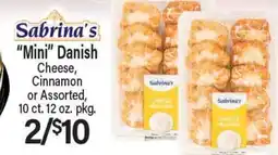 Angelo Caputo's Fresh Market Sabrina's Mini Danish offer