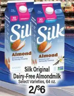 Angelo Caputo's Fresh Market Silk Original Dairy-Free Almondmilk offer
