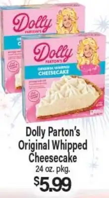 Angelo Caputo's Fresh Market Dolly Parton's Original Whipped Cheesecake offer