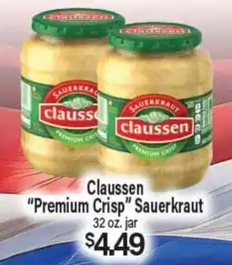 Angelo Caputo's Fresh Market Claussen Premium Crisp Sauerkraut offer
