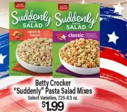 Angelo Caputo's Fresh Market Betty Crocker Suddenly Pasta Salad Mixes offer