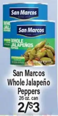 Angelo Caputo's Fresh Market San Marcos Whole Jalapeño Peppers offer