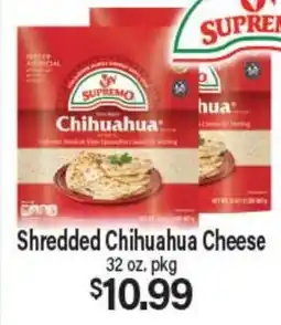 Angelo Caputo's Fresh Market Shredded Chihuahua Cheese offer