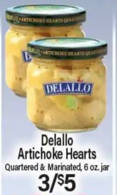 Angelo Caputo's Fresh Market Delallo Artichoke Hearts offer