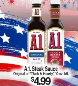 Angelo Caputo's Fresh Market A.1. Steak Sauce offer