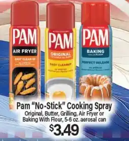 Angelo Caputo's Fresh Market Pam No-Stick Cooking Spray offer