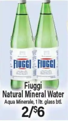 Angelo Caputo's Fresh Market Fiuggi Natural Mineral Water offer