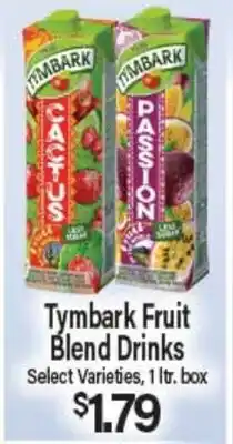 Angelo Caputo's Fresh Market Tymbark Fruit Blend Drinks offer