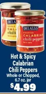 Angelo Caputo's Fresh Market Hot & Spicy Calabrian Chili Peppers offer