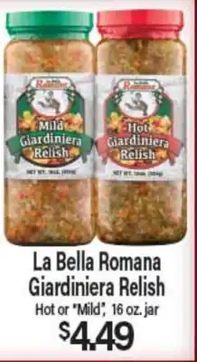 Angelo Caputo's Fresh Market La Bella Romana Giardiniera Relish offer